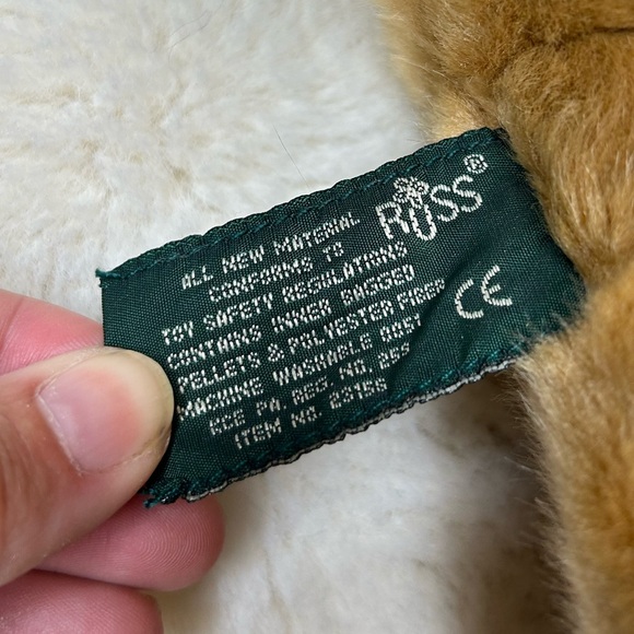 Russ Berrie Chaucer 13” Teddy Bear - Picture 5 of 8